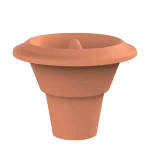 Premium Spiral Clay Bowl